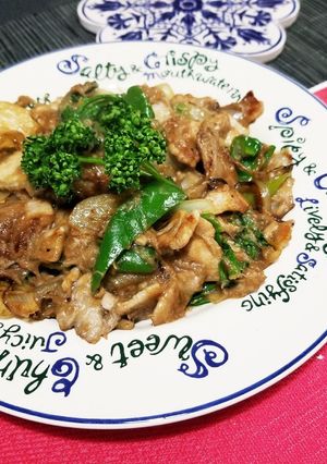 豚ロースのキノコワインソース-レシピのメイン写真