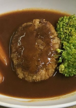 煮込みハンバーグ デミグラスソース-レシピのメイン写真