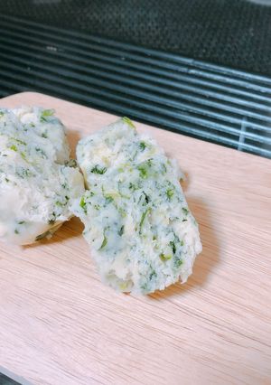 【離乳食】ほうれん草のおかず蒸しパン-レシピのメイン写真