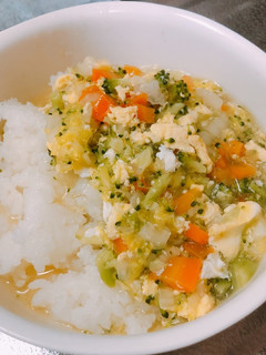 【離乳食】春色あんかけ丼-レシピのメイン写真