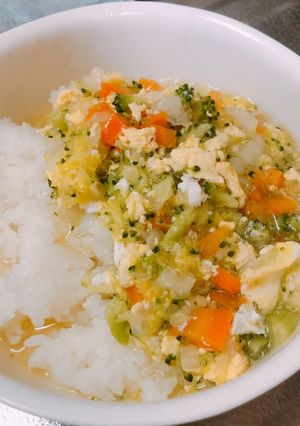 【離乳食】春色あんかけ丼-レシピのメイン写真