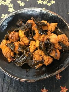 ぶりの卵とめかぶの甘辛煮-レシピのメイン写真