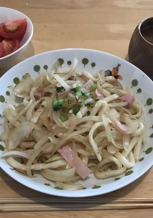 塩焼きうどん-レシピのメイン写真