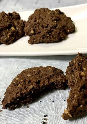 簡単！ナッツ入りドロップクッキー-レシピのメイン写真