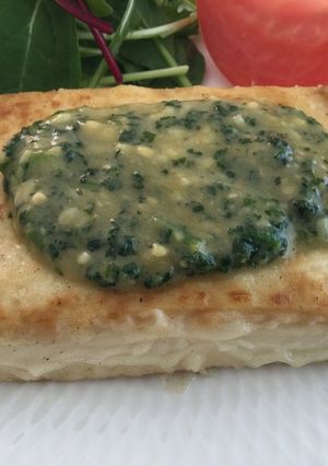 豆腐ステーキ☆パセリ味噌ソース-レシピのメイン写真