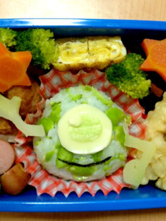 モンスターズインク マイク お弁当-レシピのメイン写真