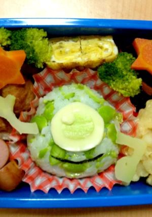 モンスターズインク マイク お弁当-レシピのメイン写真