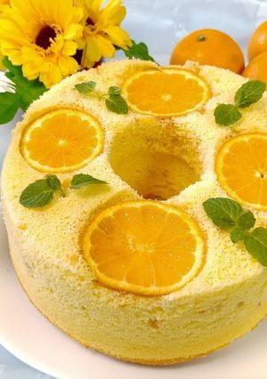 米粉のオレンジシフォンケーキ-レシピのメイン写真