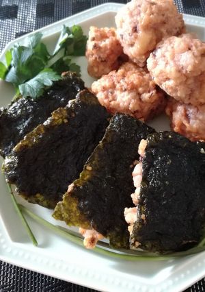 プリップリで旨い!揚げイカ団子♪-レシピのメイン写真