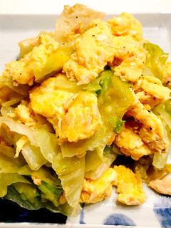 『レッタマ 』材料5つ!レタスツナ卵炒め-レシピのメイン写真