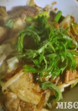 豚肉の味噌野菜炒め-レシピのメイン写真