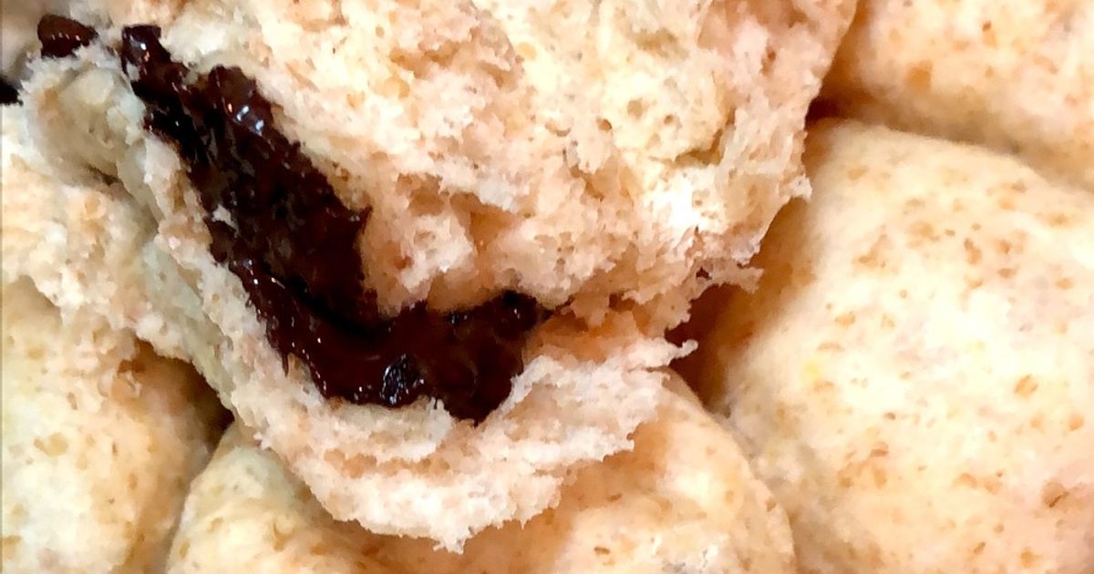 チョコパン❤️ 捏ねないで作るちぎりチョコパン＞ 最近パンのことばかり考えて