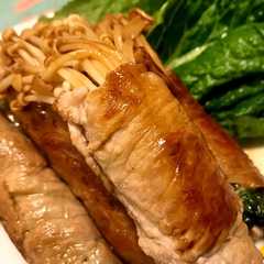 รูปของ ポン酢であっさり♪えのきの肉巻き
