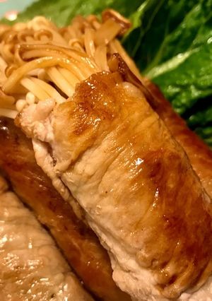 ポン酢であっさり♪えのきの肉巻き-レシピのメイン写真