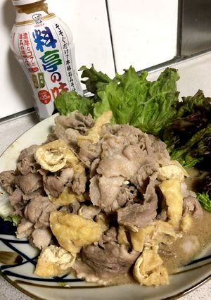 料亭の味 豚肉の味噌炒め-レシピのメイン写真