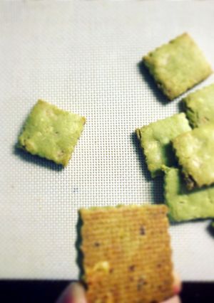 簡単フープロで抹茶ホワイトチョコクッキー-レシピのメイン写真