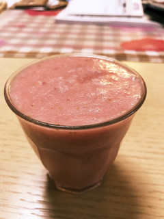 酒かす ホットいちごスムージー-レシピのメイン写真
