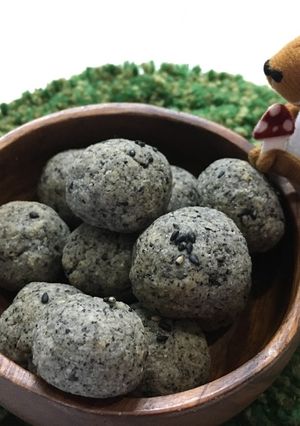 簡単！おからのごまボールクッキー☆-レシピのメイン写真