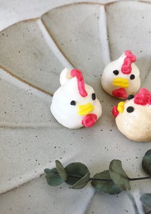 プレゼントにかわいいメレンゲ クッキー-レシピのメイン写真