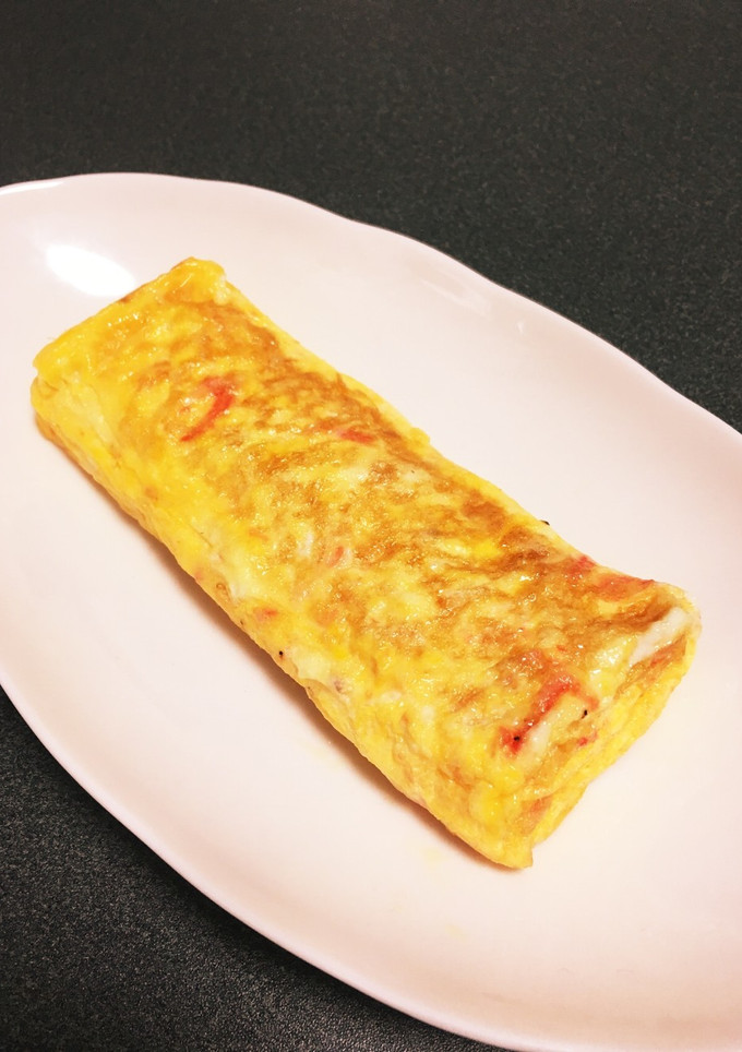 春〜桜エビとチーズの卵焼き〜-レシピのメイン写真