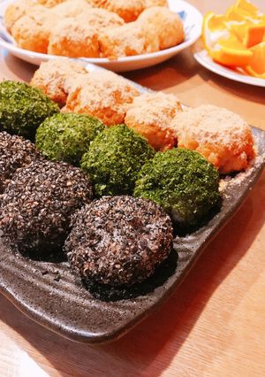 お彼岸に3色おはぎ♪美味しいよ〜-レシピのメイン写真