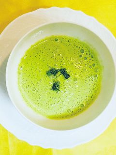 塩酒粕と豆乳で♪ふわふわ小松菜ポタージュ-レシピのメイン写真