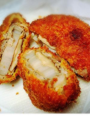 蓮根と椎茸の豚肉まきまきフライ-レシピのメイン写真