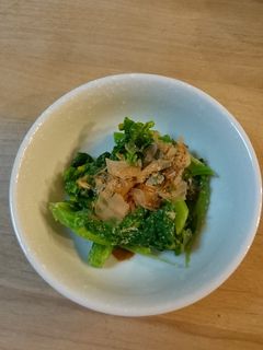 菜の花 あっさりポン酢がけ-レシピのメイン写真
