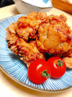 昆布茶でコクを♡にんにく和風唐揚げ♡-レシピのメイン写真