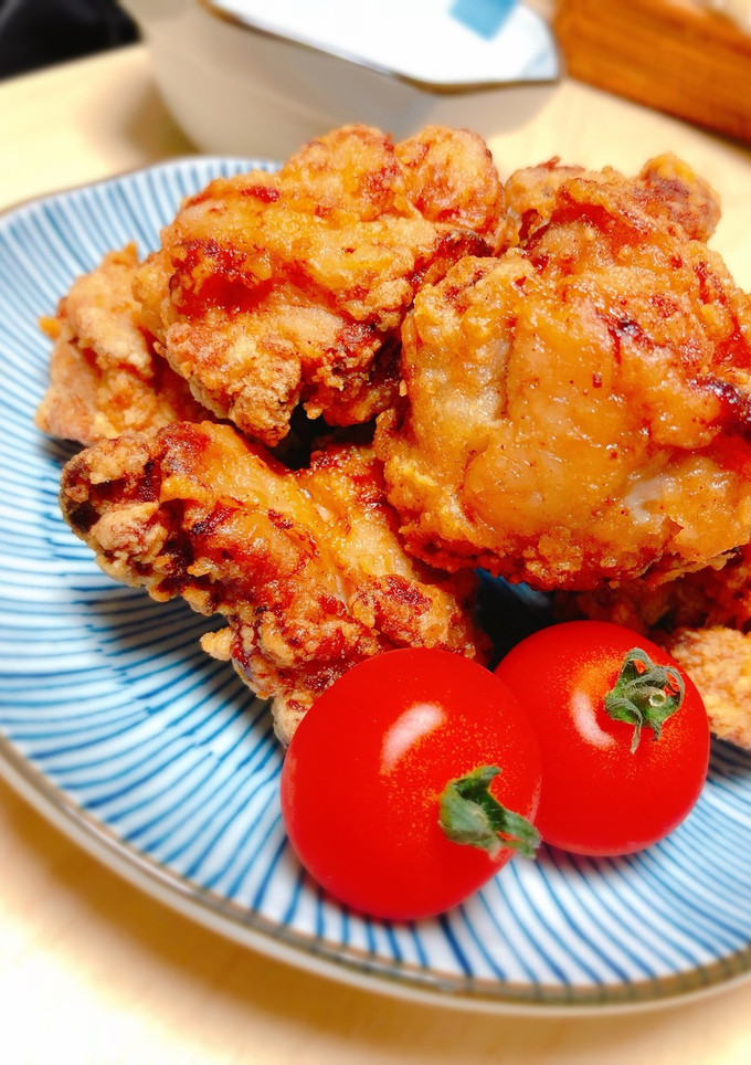 昆布茶でコクを♡にんにく和風唐揚げ♡-レシピのメイン写真