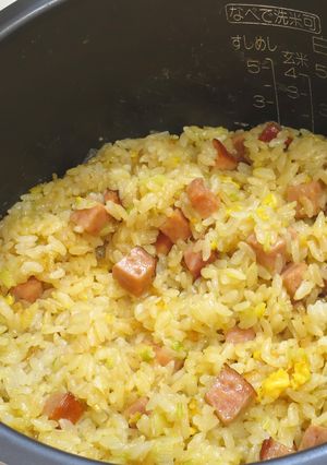 【簡単】炊飯器でパラパラチャーハン-レシピのメイン写真