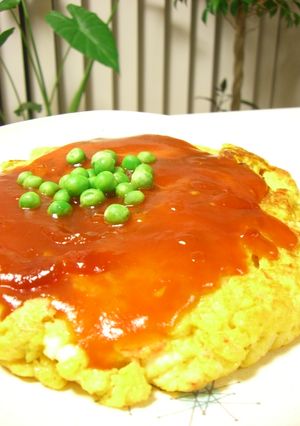 黒酢&かに缶を使った贅沢なかに玉-レシピのメイン写真
