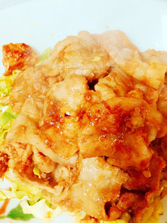 甘くない♪醤油と酒だけで豚肉の生姜焼き-レシピのメイン写真