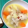 風邪に!簡単!サムゲタン風鶏とろとろ鍋♫