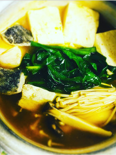 塩酒粕で♪タラと豆腐のあっさりチゲ鍋風-レシピのメイン写真