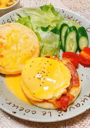 簡単美味しい♪エッグベネディクト☆★-レシピのメイン写真