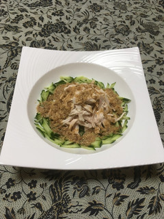 鶏胸肉でバンバンジー風-レシピのメイン写真