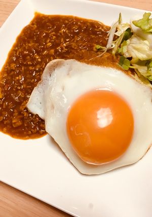 ひき肉カレー＊市販ルーよんぶんのいち-レシピのメイン写真