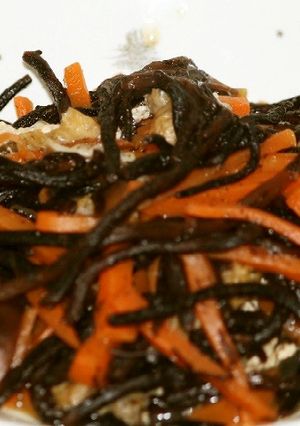 身体に良いひじきの煮物-レシピのメイン写真