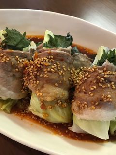 キャベツと青じその豚バラ巻き-レシピのメイン写真