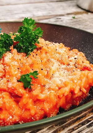山ご飯☆ 濃厚トマトチーズリゾット-レシピのメイン写真