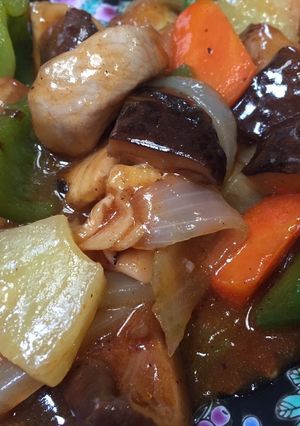 フライパンひとつで簡単酢豚-レシピのメイン写真