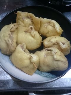 簡単♪あったか♪油揚げの袋煮-レシピのメイン写真