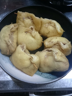 簡単♪あったか♪油揚げの袋煮-レシピのメイン写真