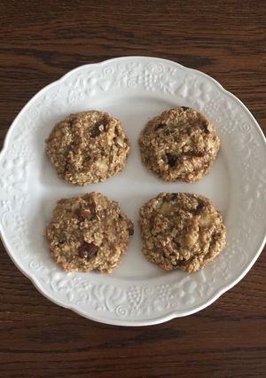 簡単！バナナオーツ麦クッキー-レシピのメイン写真