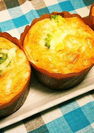 ベジチーズマフィン-レシピのメイン写真