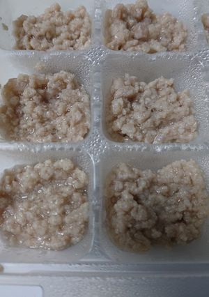 離乳食中期~ ひき肉の冷凍保存-レシピのメイン写真
