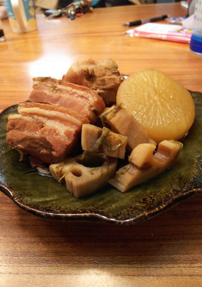 絶品・蓮根と大根のとろとろ豚角煮-レシピのメイン写真