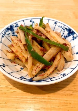 じゃがいものきんぴら☆給料日前の節約に-レシピのメイン写真