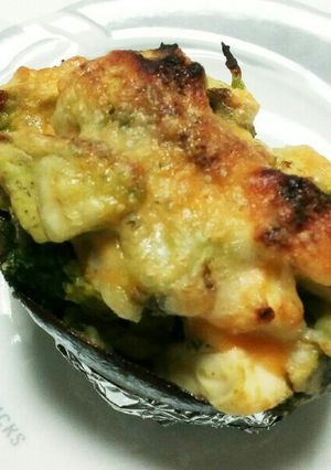 アボカドとブロッコリーのチーズ焼き-レシピのメイン写真